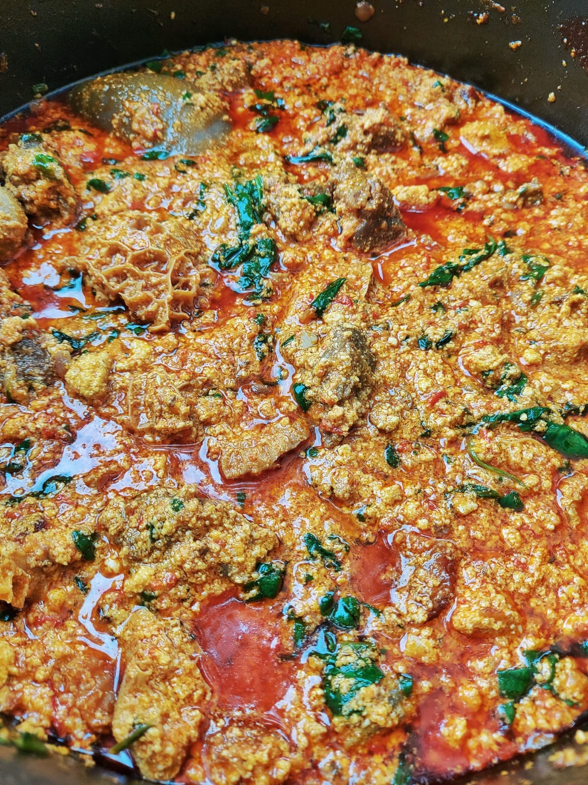 Egusi "Melon Seed Soup"