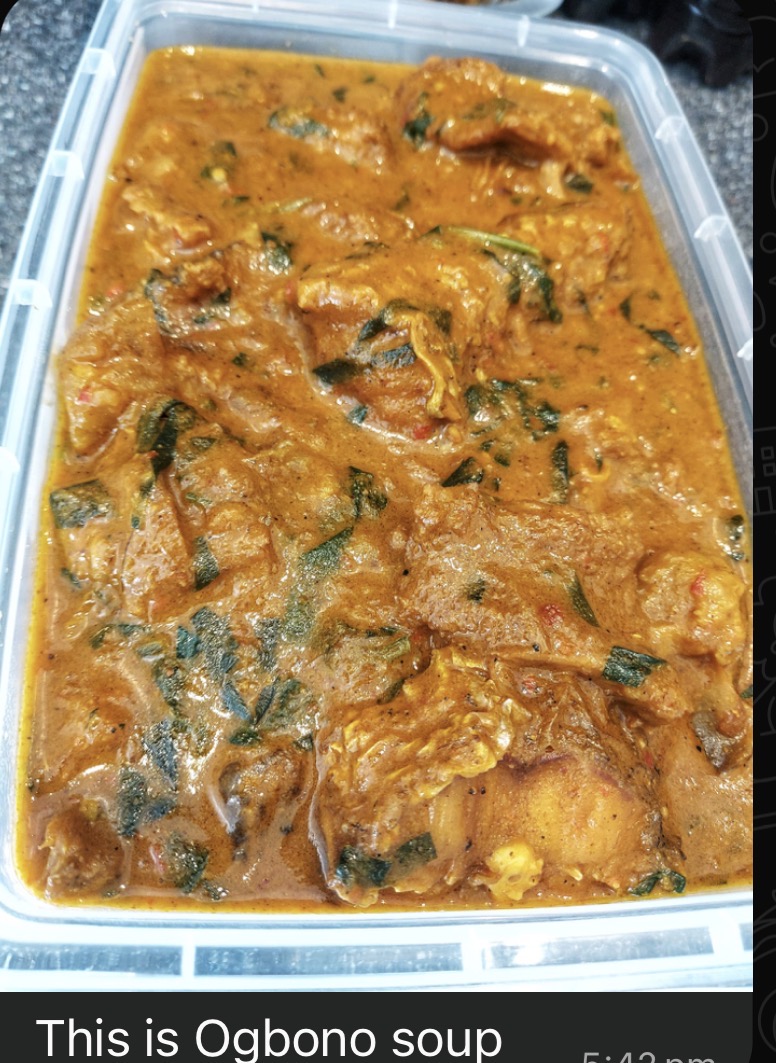 Ogbono "Bush Mango Seed Soup"