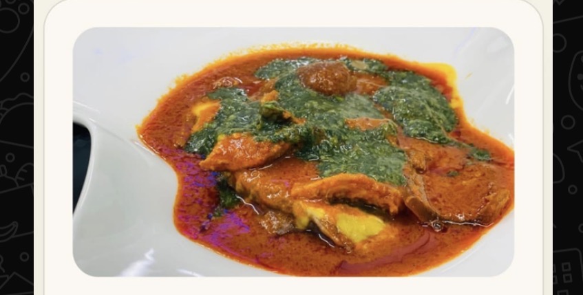 Buka Stew, Gbegiri & Ewedu "Traffic Light Soup"